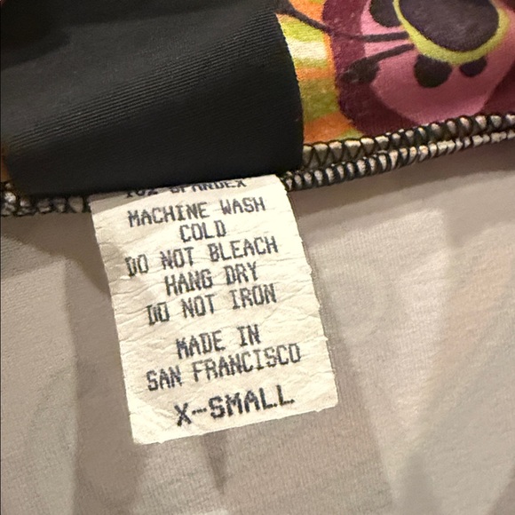 Floral Multicolor Long Sleeve Women's Top Sheila Moon Cycling Bike Top - Picture 6 of 8